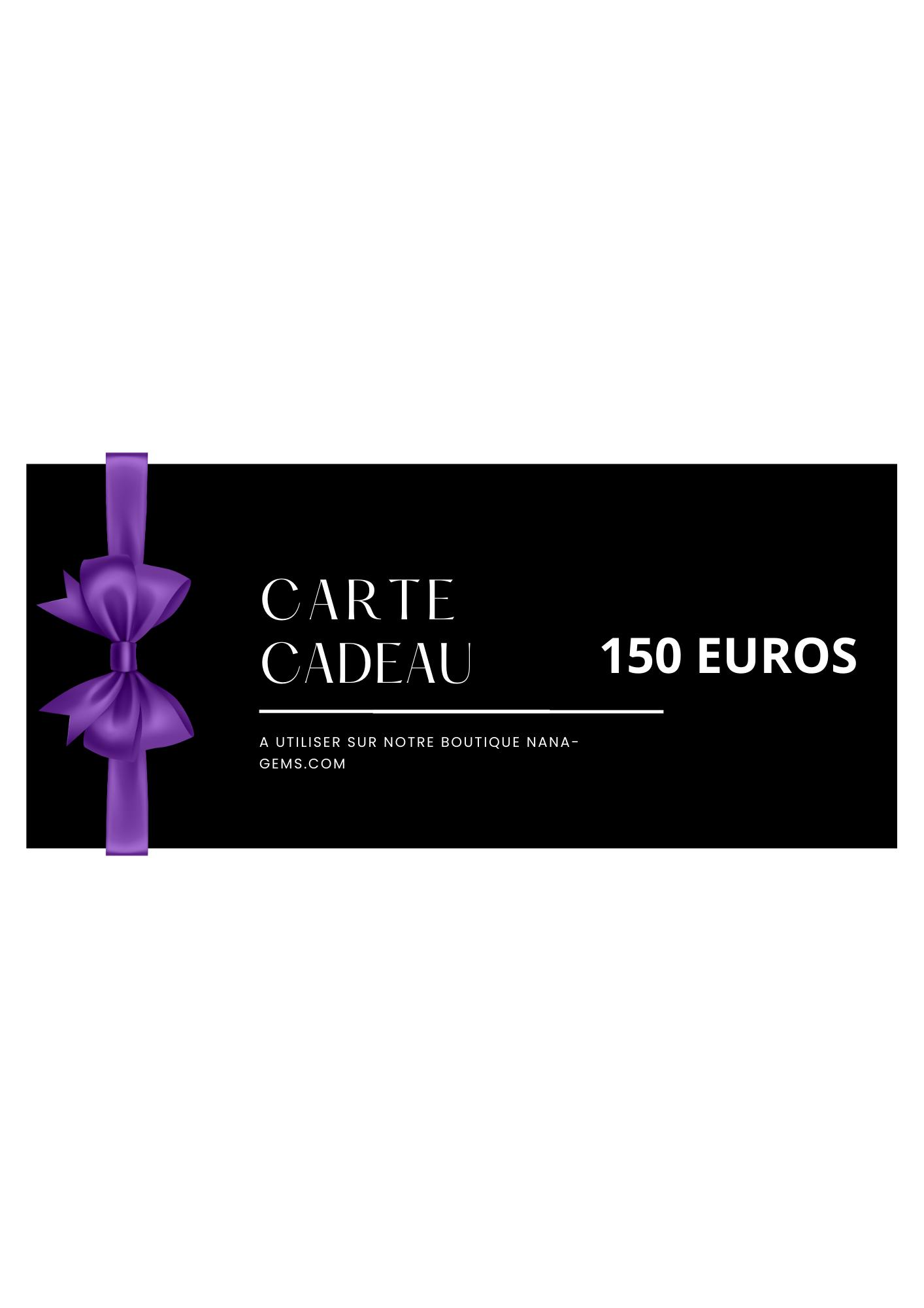 Carte-cadeau NANAGEMS